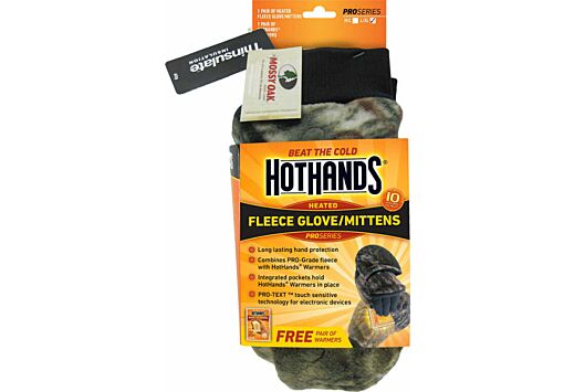 HOTHANDS HEATED GLOVE/MITTEN MOBU W/FREE PAIR OF WRMRS M/L