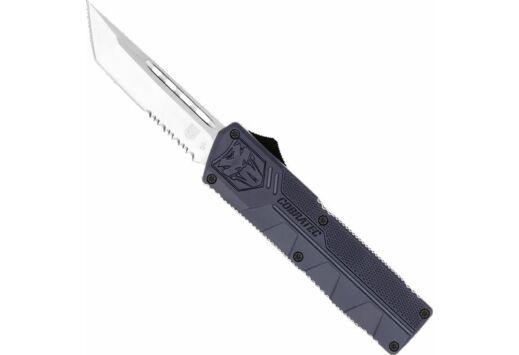 COBRATEC LIGHTWEIGHT OTF NYPD BLUE 3.25" TANTO SERRATED