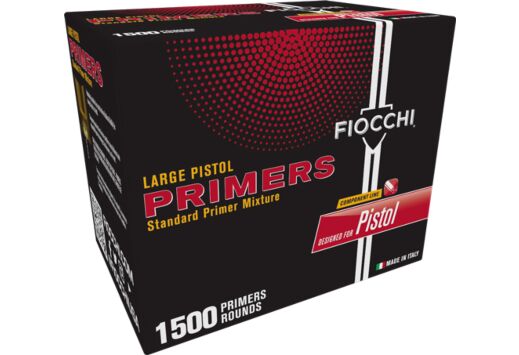 FIOCCHI LARGE PISTOL PRIMERS 12000PK CASE LOTS