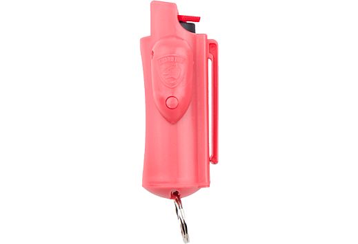 GUARD DOG ACCUFIRE PEPPER SPRY W/ LASER SIGHT & KEYCHAIN PINK