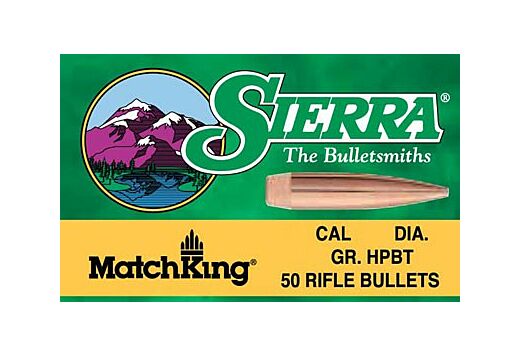 SIERRA BULLETS 6.5MM .264 140GR HP-BT MATCH 100CT
