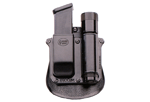 FOBUS FLASHLIGHT/MAG POUCH PADDLE STYLE DOUBLE STACK MAG