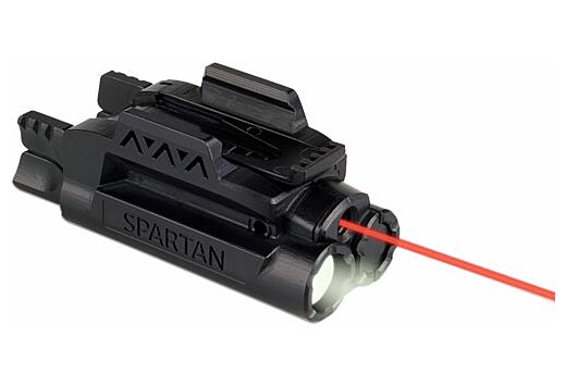 LASERMAX LASER/LIGHT RAIL MOUNT SPARTAN RED/WHITE LED