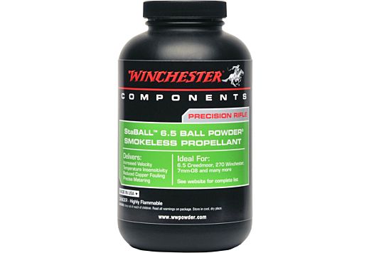 WINCHESTER POWDER STABALL 6.5 1LB CAN 10CAN/CS