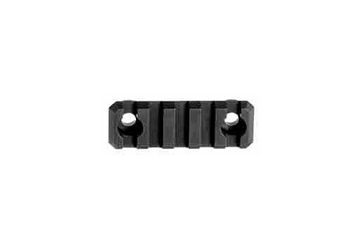 TROY RAIL SECTION 2" BLACK QUICK-ATTACH
