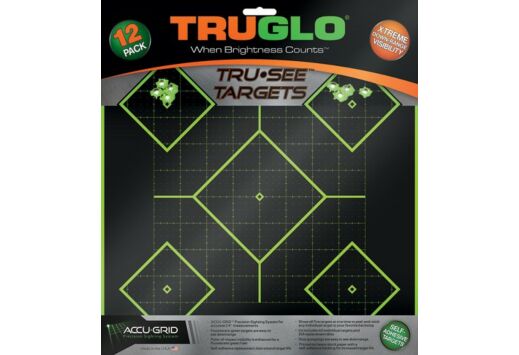 TRUGLO TRU-SEE REACTIVE TARGET 5 DAIMOND 12-PACK