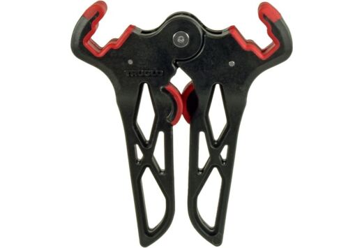 TRUGLO MINI BOW STAND BOW-JACK 5.8" BLACK/RED