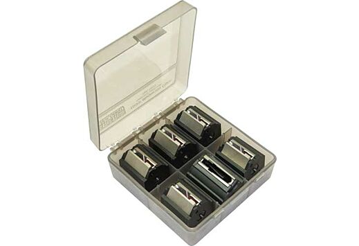 MTM 10/22 ROTARY MAG STORAGE CASE HOLDS 6 ROTARY MAGS SMOKE