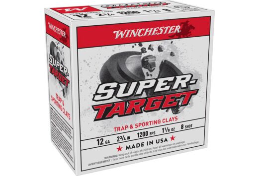 WINCHESTER SUPER TARGET 12GA 1200FPS 1-1/8OZ 8 250RD CASE