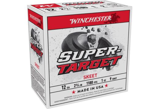 WINCHESTER SUPER TARGET 12GA 1180FPS 1OZ #9 250RD CASE LOT