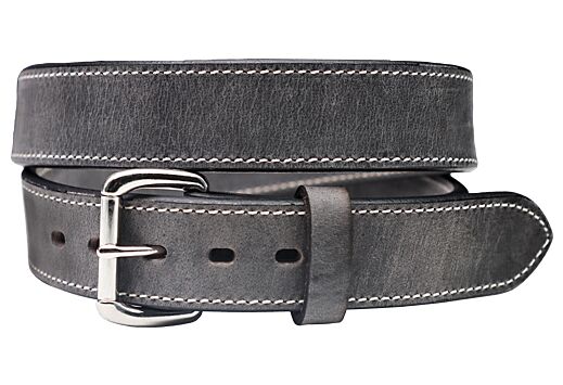 VERSACARRY CLASSIC CARRY BELT 38"x1.5" DOUBLE PLY LTHR GREY