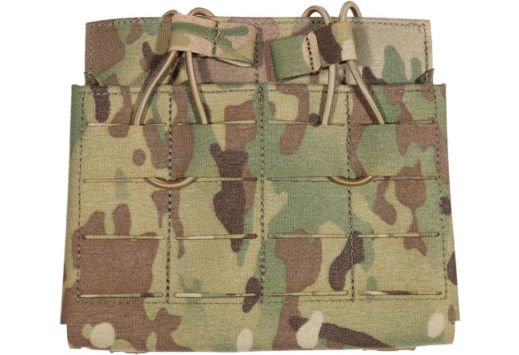 GREY GHOST GEAR DOUBLE 7.62 MAG POUCH LAMINATE MULTICAM