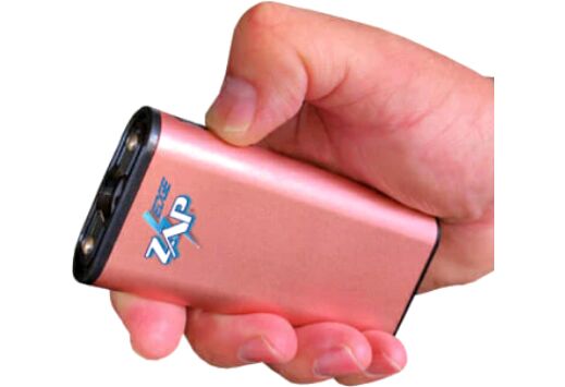 PSP ZAP EDGE STUN GUN ROSE GLD 950,000 VOLT W/ USB CHARGER