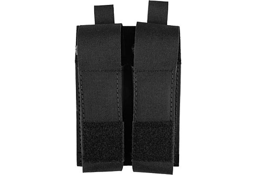 GREY GHOST DOUBLE PISTOL MAGNA MAG POUCH LAMINATE BLACK