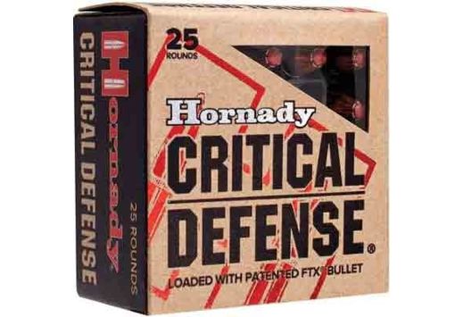 HORNADY CRITICAL DEFENSE 32HRM 80GR FTX 25RD 10BX/CS