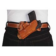 DESANTIS SMALL OF BACK HOLSTER RH OWB LEATHER SIG P220/226 TN