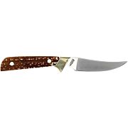 UNCLE HENRY KNIFE NEXT GEN STAGLON 3.4" CAPING BLD W/SHTH