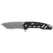 SCHRADE KNIFE VENTRICLE CLEAR FOLDER 3" TANTO MATTE SS/BLACK