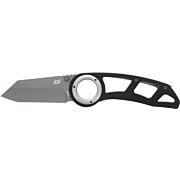 SCHRADE KNIFE TORSION CLEAR FOLDER 3" TANTO MATTE SS/BLACK