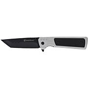 S&W KNIFE 1911 FOLDER 3" BLACK /GREY W/GIFT TIN PROMO Q4<