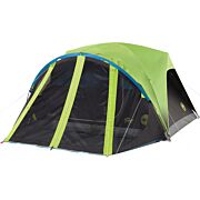 COLEMAN CARLSBAD DOME TENT W/ SCREEN ROOM 4 PERSON 9'X7'X4'