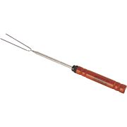 COLEMAN TELESCOPING ROTISSERIE FORK EXTENDS 12" TO 48" WOOD