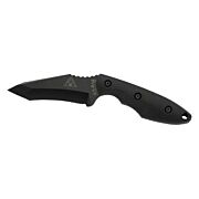 KA-BAR TDI HINDERER HELL FIRE KNIFE 3.5625" W/SHEATH BLACK
