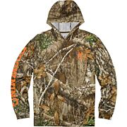 BROWNING HOODED L-SLEEVE TECH T-SHIRT REALTREE EDGE MED