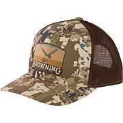 BROWNING CAP RIVER PINES 110 MESH BACK SILICONE PTCH AURIC*
