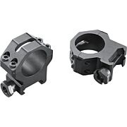 WEAVER RINGS 4-HOLE TACTICAL 1" HIGH MATTE