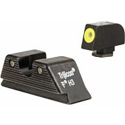 TRIJICON NIGHT SIGHT SET HD YELLOW OUTLINE FOR GLOCK 17MOS
