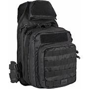 RED ROCK RECON SLING BAG BLACK TEAR AWAY FEATURE MAIN COMPART