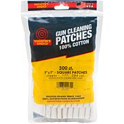 SHOOTERS CHOICE 1" SQUARE CLEANING PATCHES 500 PACK