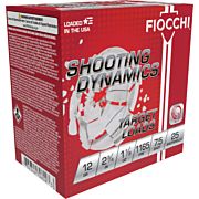 FIOCCHI 12GA 2.75" 1-1/8OZ 1165FPS #7.5 250RD CASE LOT