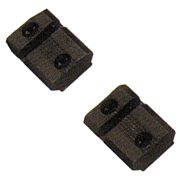 TRADITIONS MOUNT BASES FOR BOLT IN-LINE RIFLES 2-PC BLACK