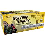 FIOCCHI GLDN TURKEY 20GA. 3" #5 1200FPS 1-1/4OZ 10RD 10BX/C