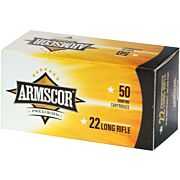 ARMSCOR 22LR STANDARD-VEL 40GR 50RD 100BX/CS LEAD SOFT POINT