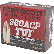 FORT SCOTT 38+P TUI 81GR SOLID COPPER 20RD 25BX/CS