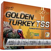 FIOCCHI GLDN TURKEY TSS 410 3" 1100FPS 13/16OZ #9 5RD 10BX/CS