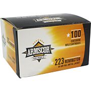 ARMSCOR 223 REM 55GR FMJ 1200RD CASE LOT