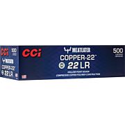 CCI 22-COPPER 22LR COPPER HP 50RD 100BX/CS