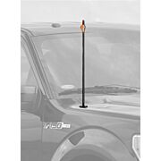 ARROW ANTENNA FULLY FUNCTIONAL OEM REPLACEMENT ONE SIZE BLACK
