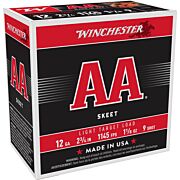 WINCHESTER AA 12GA 1-1/8OZ #9 1145FPS 250RD CASE LOT