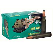 BROWN BEAR .308 WINCHESTER 140GR. SOFT-POINT 20-PACK
