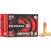FED AMMO .22LR 1260FPS. 38GR. HOLLOW POINT 40-PACK