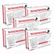 WINCHESTER USA 9MM LUGER 115GR 1000RD CASE LOT