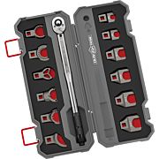 REAL AVID MASTER FIT AR15 CROWFOOT WRENCH SET 13 PICES