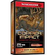 WINCHESTER COPPER IMPACT 270 WSM 130GR XP 20RD 10BX/CS