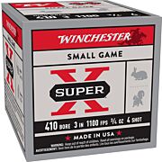 WINCHESTER SUPER-X 410 3" 1100FPS 3/4OZ #4 25RD 10BX/CS