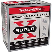 WINCHESTER SUPER-X 16GA 2.75" 1165FPS 1OZ #6 25RD 10BX/CS